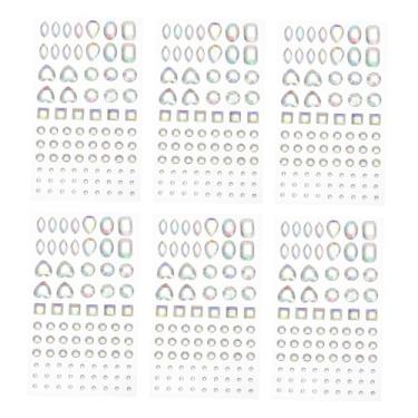 Imagem de Adesivo de strass acrílico pontos acessórios de arte de diamante para arte de unhas adesivos de joias DIY decorativo