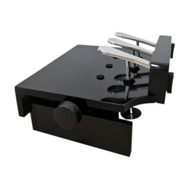 Imagem de Generic Banco extensível para pedal de piano com design de 3 pedais, auxiliar de ensino, universal, 14-20 cm, ajustável para crianças de 4 a 13