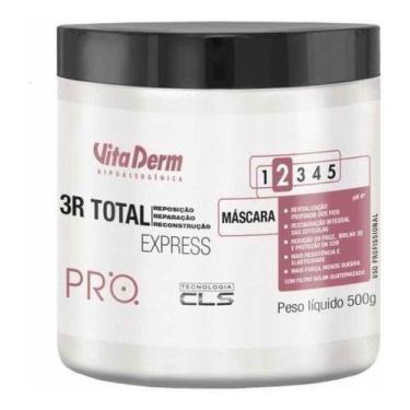 Imagem de Máscara Hidratante Capilar 3R Total Express 500g Vita Derm