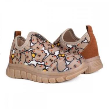 Imagem de Tenis Novopé 99001600 4557 Capivara Frutas Infantil-Masculino