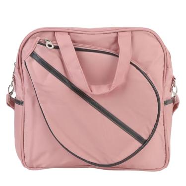 Imagem de aqxreight Bolsa de Ombro para Badminton Grande Capacidade Tecido Oxford Separação Seca e úmida Bolsa Elegante para Raquete de Badminton Roseate Sua Raquete Acesso Equipamento Tempo Abertura Ombro