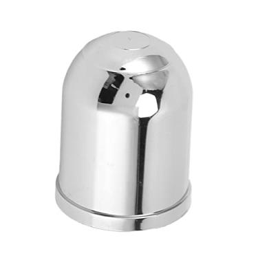 Imagem de Cryfokt Protetor de Bola de Engate de Reboque de Qualidade Premium Plástico ABS Cromado para Bolas de Engate de 50 Mm 2 pol. 7/8 pol. Cobertura de Cabeça de de Reboque para Veículo de