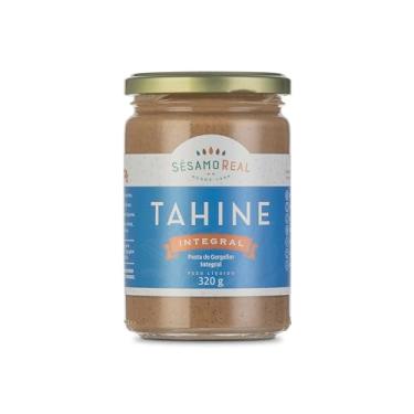 Imagem de Tahine Integral 100% Natural - Sésamo Real – Pasta de Gergelim Rico em Fibras, Proteína Vegana, Cálcio e Magnésio - 320g