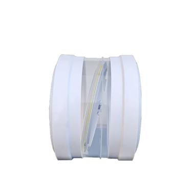 Imagem de Válvula De Retenção Em Linha Para Dutos De 150-180mm - Bloqueador De Correntes De Ar E Vazamentos De Fumaça Com Extremidade Dupla, Em PP Com Vedação Por Mola Para Ventilação De Cozinhas(Style A)