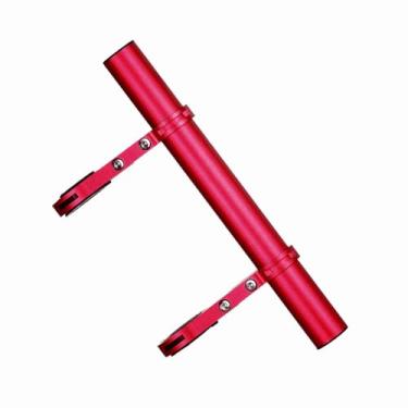 Imagem de aqxreight Quadro de Extensão Horizontal de Scooter Elétrico Extensor de Guiador de Scooter Elétrico Suporte de Liga de Alumínio Substituição do Suporte de Montagem para M365 Resistente à Corrosão