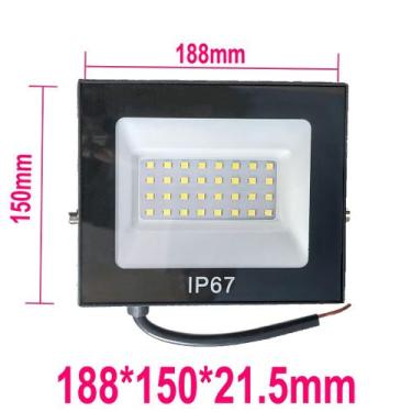 Imagem de Refletor LED 400W 500W Branco Frio 6500k Granfei Holofote IP67 Soutime