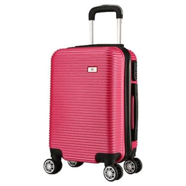 Imagem de Mala De Viagem Grande 77x48x30 Em Abs C/ Rodinhas 360º - Eagle, Rosa m