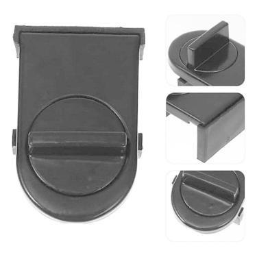 Imagem de Trava Limitador De Segurança Porta Janela Deslizante Preto