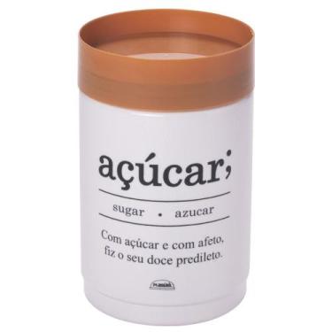 Imagem de Porta mantimentos empilhável açúcar 1,1 litros Plasutil ref. 17781