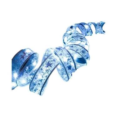 Imagem de Luzes De Fita LED De 10m Para Decoração De Árvore De Natal, Laços De R