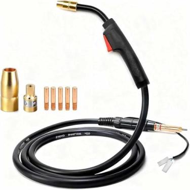 Imagem de Pistola MIG 100A de 3 metros, compatível com Hobart H-10 (195957) H100S2(245924) Compatível com Hobart Handler 135/140/175/180/187 e Miller AutoArc XLT142 e XLT182 - Inclui .023-. 80. 9 cm (3,5") Kit