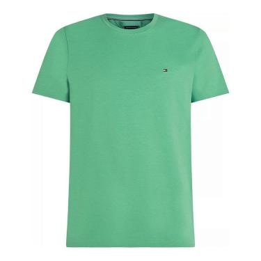 Imagem de Camiseta Tommy Hilfiger Stretch Slim Fit Tee Amarela-Masculino