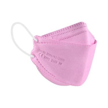 Imagem de Máscara FFP2 Preta Aprovada Pela CE 10-200 Peças Caps De Boca Certific