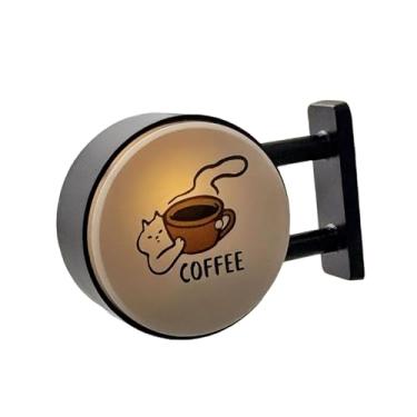 Imagem de menolana Ímãs de geladeira com luz decorativa, ímãs de geladeira com LED, placa brilhante para canto de café, decoração para, guarda-roupa e quintal, Style a