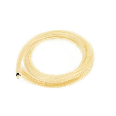 Imagem de Generic Cabelo de arco de violino 730 mm/28,7 polegadas substituição de cabelo laço de violino branco para violino