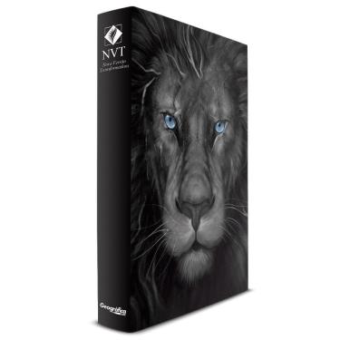 Imagem de Bíblia do Leão Grafite - Capa Dura - NVT