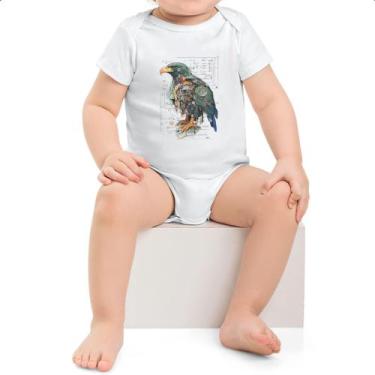 Imagem de Body intantil Aguia Mecanica Interna Cyberpunk, GG