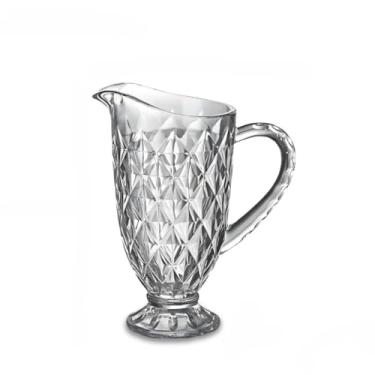 Imagem de Jarra de Vidro Diamond 1.2L - Ideal para Água, Suco, Drinks e Chá, Decoração e Uso Doméstico