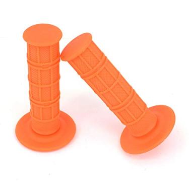 Imagem de Punho de borracha universal para guidão para bicicleta suja elétrica com 7/20.3 cm para Surron Light Bee X S Talaria MX3 MX4 Ridstar Q20 Tuttio Soleil 01 Super 73 All Off Road Motocross (Laranja)