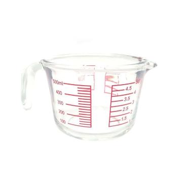 Imagem de Jarra Medidora De Vidro 500ml Transparente