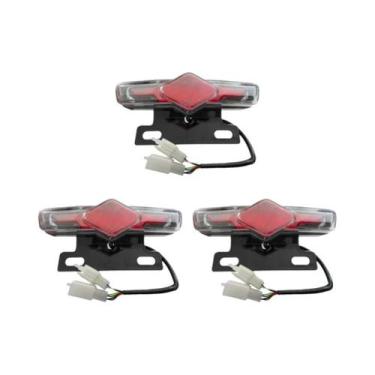 Imagem de Lanterna LED À Prova d'Água Para Bicicleta Elétrica 36V 48V 60V, Sinal