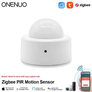 Imagem de Detector De Movimento Inteligente PIR Tuya Zigbee Mini Sensor Infraver