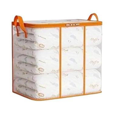 Imagem de Saco De Armazenamento Plástico Transparente E Dobrável Para Roupas, Co