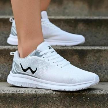 Imagem de Tenis Masculino Esportivo Confortável Treino Lançamento-Feminino