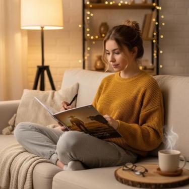 Imagem de Caderno Universitário Agroforte 1 Matéria Capa Dura 80 Folhas Papel Su