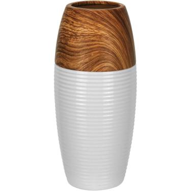 Imagem de VASO DECORATIVO ENFEITE CASA REDONDO HOME&CO CERÂMICA 20x15cm MARROM