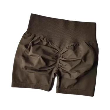 Imagem de Shorts De Yoga De Cintura Alta Respiráveis Para Mulheres, Ideais Para 