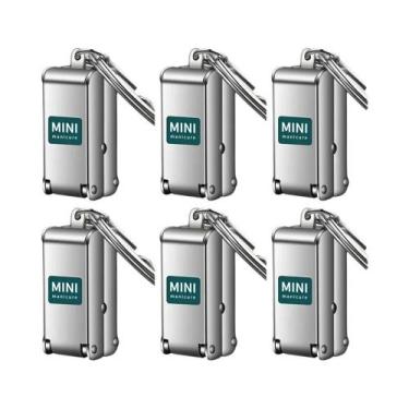 Imagem de Cortador De Unhas Portátil Para Viagem, Dobrável, Em Aço Inoxidável, F