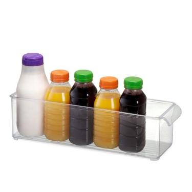 Imagem de Cesto Organizador Gaveta Cristal 2,8 LT C 34,5 X L 10,7 X A 9,5 Cm - A