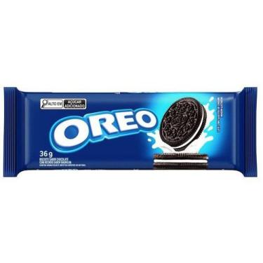 Imagem de Biscoito Recheado Oreo Original Wandinha 36g, 1 unidade, Chocolate com