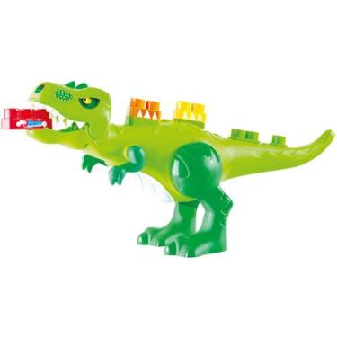 Imagem de Baby Land Dino Jurássico 30 Blocos Original - Cardoso - Cardoso Toys