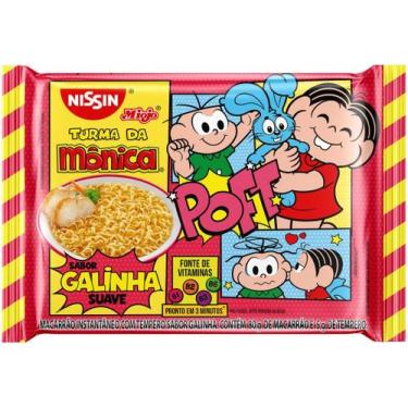 Imagem de Macarrão Instantâneo Turma da Mônica Sabor Galinha Nissin 85g