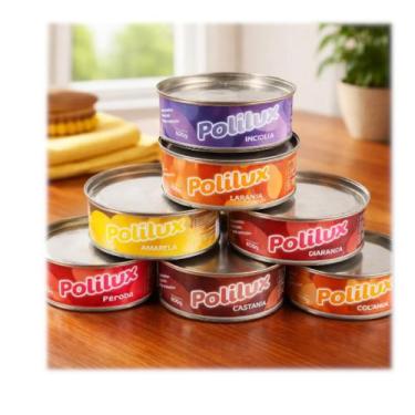Imagem de Cera Em Pasta Polilux Para Madeira e Para Piso Carnaúba cor:Colonial, 
