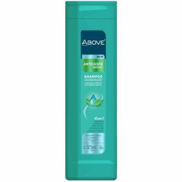 Imagem de Shampoo Hidratação Above Men Anticaspa Mentol 4Em1 325ml