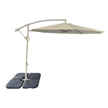 Imagem de Ombrelone 3m Sem Base com Estrutura em Alumínio e Cobertura em Poliést