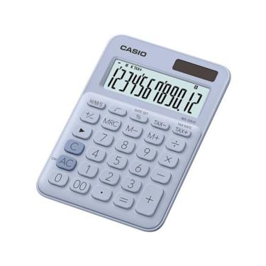 Imagem de Calculadora De Mesa 12 Dígitos Azul - Ms-20uc-lb-n-dc