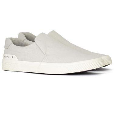 Imagem de Tênis Masculino Slip On Aramis Daily Slip Canvas Casual Elástico Confortável AM037-Masculino
