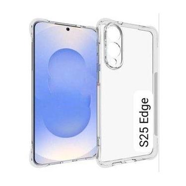 Imagem de Capa capinha transparente para Samsung Galaxy S25 Edge anti impacto - 