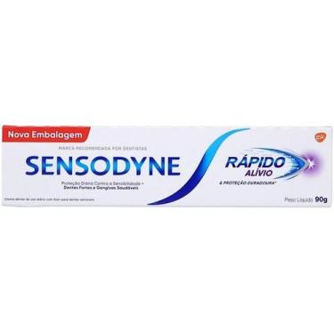 Imagem de Creme Dental Sensodyne Alivio Rapido Original 90g - Glaxosmithkline - 