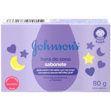 Imagem de Sabonete em Barra Hora do Sono Relaxante Infantil Johnson's Baby 80g, 