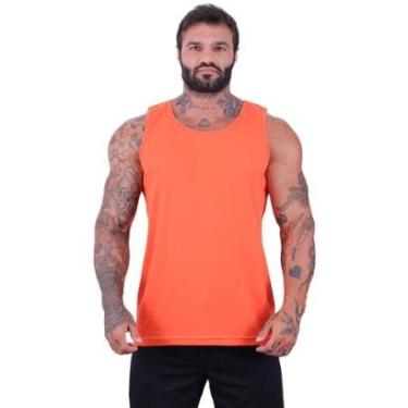 Imagem de Regata Clássica Masculina MXD Conceito Lisa Sem Estampas Multicoloridas-Masculino