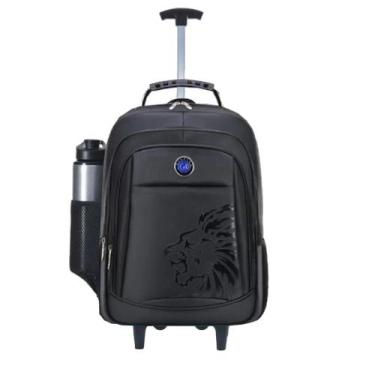 Imagem de Mochila de Rodinhas Executiva Universitária Notebook Viagem Trabalho -