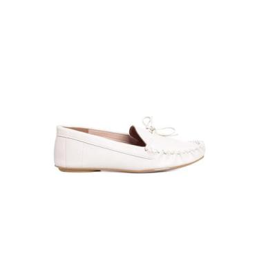 Imagem de Mocassim Feminino Vizzano Envernizado Off White, 39