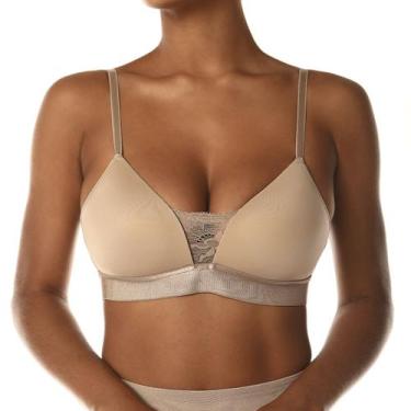 Imagem de Sutiã Espumado Aubade com Renda DeMillus 063498, Bege, Rosado, 50