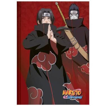 Imagem de Caderno Brochurão (Grande) Anime NARUTO Shippuden 80 Folhas Animativa,