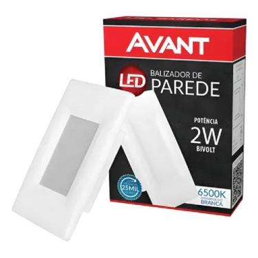 Imagem de Balizador Led Elegance 4x2 2w Ip20 Estrutura Branco Bivolt Avant
